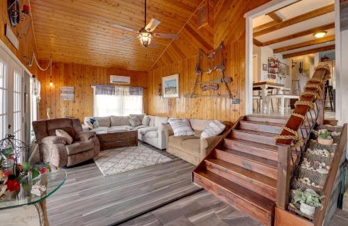 Milford House | Oceanfront Milford Home with View and Boat Access