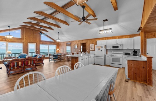 Carolina Dunes House | Oceanfront oasis with direct beach access and private walkway