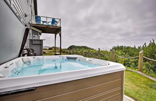 South Beach House | Oceanfront South Beach Home with Hot Tub and Sauna