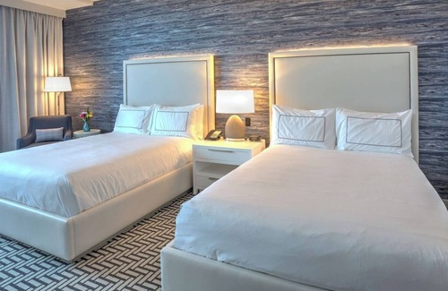 Central Beach Hotel | Oceanfront Terrace Room with Roomy Layout Just 150 Feet from the Beach