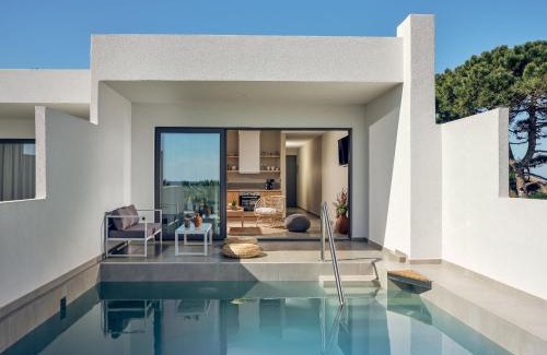 Drosia Apartment | Oceanis Suites with Private Heated Pools and Sea View, by ZanteWize