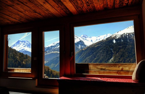 Saint-Martin Cabin | Old Barn Saralex 1600 m. Val d'Hérens, Valais, Switzerland, Swiss Alps