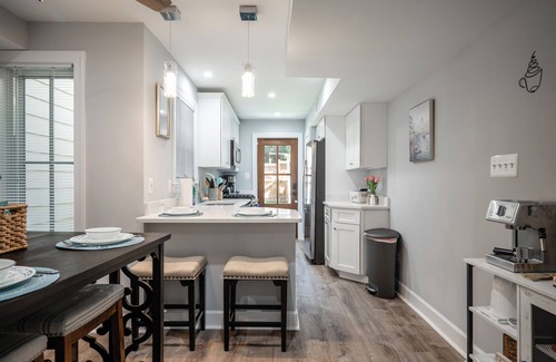 Old Town West House | Old Town Off Street Parking 98% Walk Score Fenced Yard Townhome