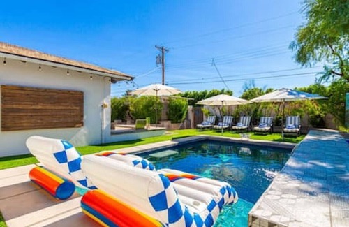 Scottsdale Estates Seven House | Old Town Scottsdale Industrial Modern Heated Pool