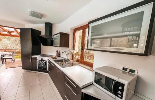 Sezana Apartment | Olive garden family apartment with private pool