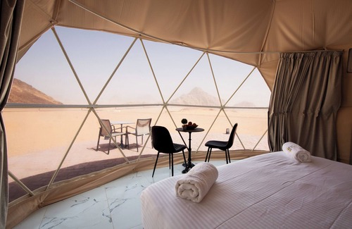 Wadi Rum Cabin | Omsiat Shahrazad luxury Camp