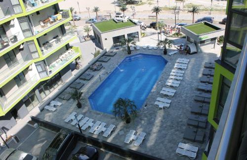 Mamaia-Sat Apartment | On Beach-Mamaia Residence