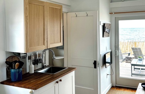 North Truro Cottage | On The Beach! Relax and Unwind at your Private Waterfront Beach Bungalow