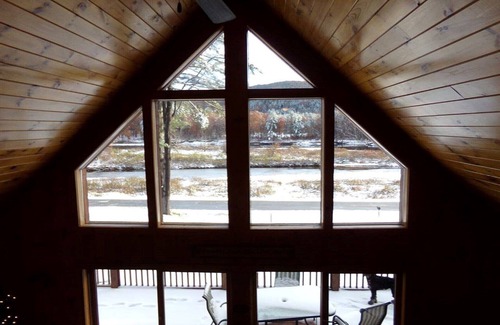 Northville House | ON THE RIVER/ADK A Frame 2 Bedroom WITH full kitchen.