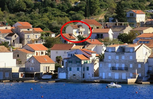 Vis Apartment | One bedroom apartment with balcony and sea view Vis (A-2436-a)