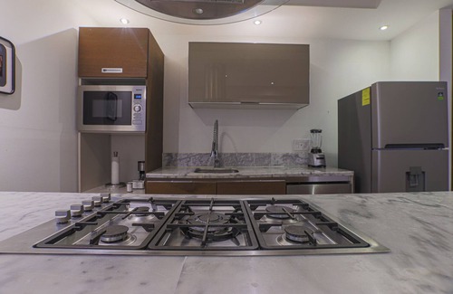 Lomas de Santa Fe Apartment | One bedroom, SPA, indoor pool, GYM next to La Mexicana Park