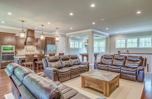 Opelika House | Onsite At Grand National, overlooking the 6th tee on the Lake course.