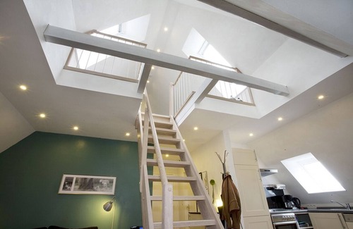 Heide Apartment | open-plan gallery apartment on the 1st and 2nd floor