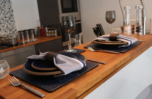 Vlachopoulatika Apartment | Opera House & Pool - Luxury Apartment Blu, Paxos