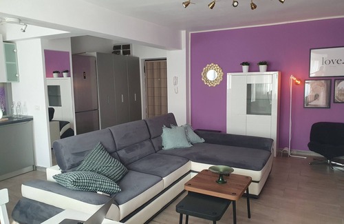 Old City Apartment | Opera Lavendel. Cozy 1-bedroom with AC & King-Size bed in awesome Timișoara