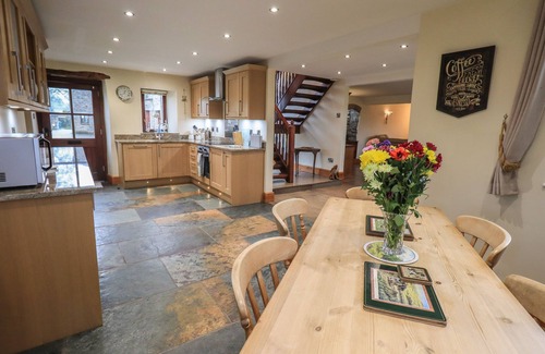 Fourstones Near Bentham Cottage | ORCABER FARM BARN, pet friendly, with open fire in Austwick