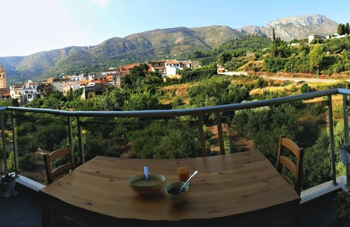 Adsubia Apartment | Orientation SOUTH WEST, 180 ° view on the mountain,