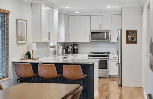 Ottawa Hills House | Ottawa Hills Bliss: Luxe 2BR with Hot Tub & King!