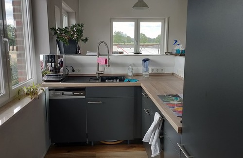 Quakenbruck Apartment | Overnight stay in special locations with parking and private terrace