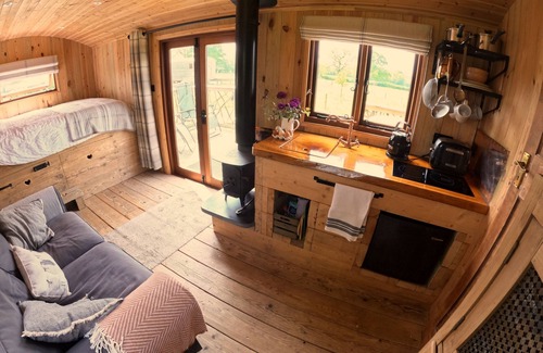 Cullompton Ski Chalet | Owleycombe at River Meadow Retreat, Luxury escape in Devon River Valley