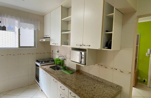 Canto do Forte Apartment | Pé na areia Canto do forte II