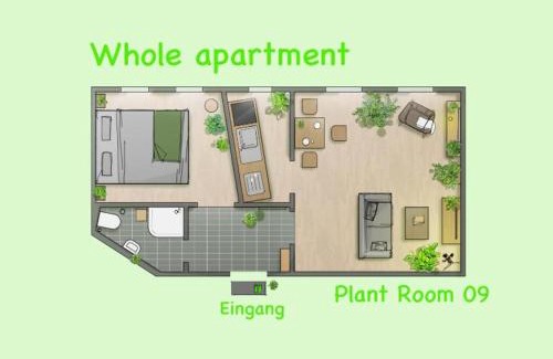 Giebichenstein Apartment | P9 - Ferienwohnung Halle Wasserturm