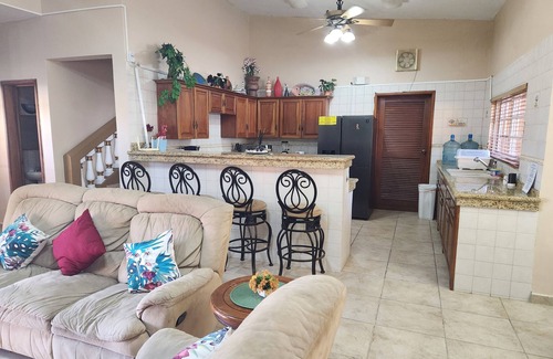 Mechi House | Spacious Beach House on the ocean front with huge pool and patio.