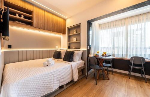 Jardins Apartment | PA16 - Novo Bhaus Jardins - Setin Pamplona - 10o andar - Paulista - Metrô - Parque Trianon - Masp - Shopping Cidade São Paulo - Estacionamento pago 24h em frente