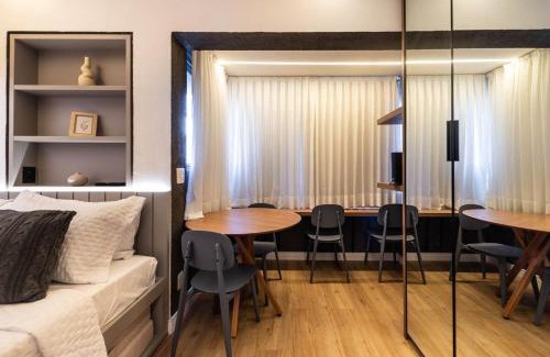 Jardins Apartment | PA16 - Novo Bhaus Jardins - Setin Pamplona - 10o andar - Paulista - Metrô - Parque Trianon - Masp - Shopping Cidade São Paulo - Estacionamento pago 24h em frente