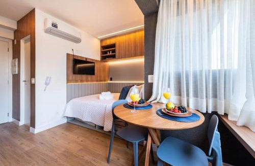 Jardins Apartment | PA16 - Novo Bhaus Jardins - Setin Pamplona - 10o andar - Paulista - Metrô - Parque Trianon - Masp - Shopping Cidade São Paulo - Estacionamento pago 24h em frente