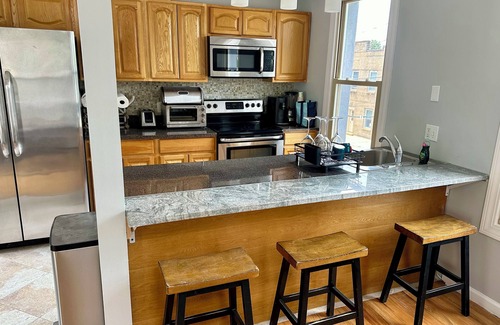Dobbs Ferry Apartment | Palisade Suite -Cozy 1-bdr Dobbs Ferry-30 min from NYC- AC & Hudson River views