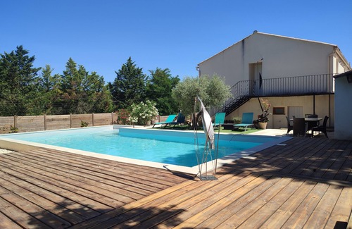 Lussan Apartment | Palmier, a cosy little nest for a couple's vacation