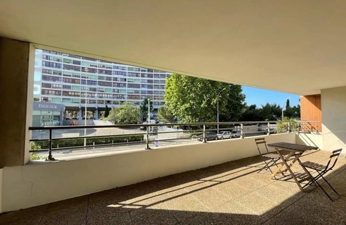 Chanot - Stade Velodrome Apartment | Panier de Papet | Vélodrome & Prado, Terrace 1
