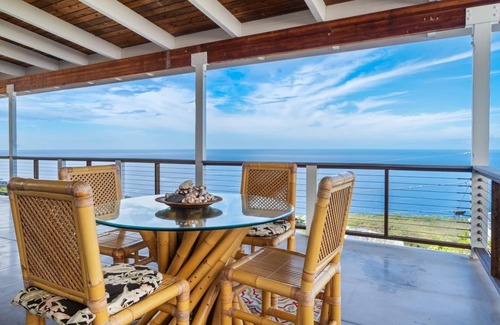 Kona Paradise House | Panoramic Coastline Views In a Creative Tri Level Home
