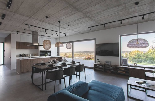 Budaors Villa | Panoramic Family Retreat w/Mountain Hot Tub 15-Minute to Budapest Center!