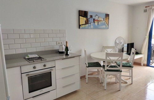 Puerto del Carmen Apartment | Panoramic sea views, sunny, private balcony, new kitchen & bathroom 2020