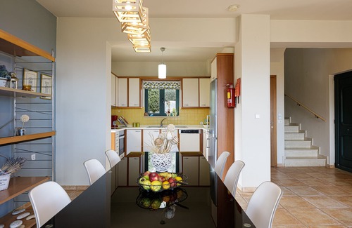Xiro Chorio Villa | Panoramic sea views! Full privacy and only 4km away from the beach and the city!