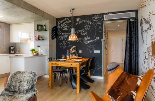 Sant Llorenc des Cardassar Apartment | Panoramic view - loft-style beachfront apartment - like staying with friends