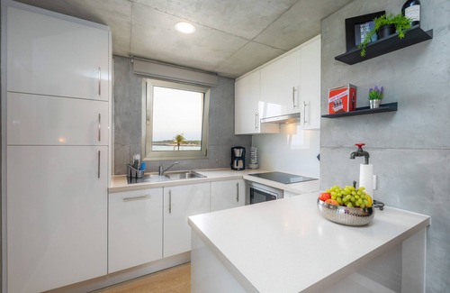 Sant Llorenc des Cardassar Apartment | Panoramic view - loft-style beachfront apartment - like staying with friends