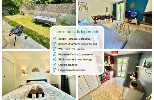 Roques Villa | " Parenthèse Verte " Jardin - Barbecue - Garage