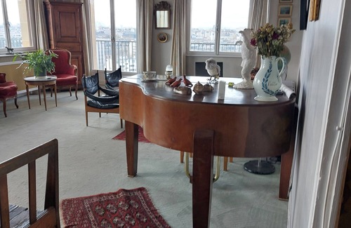 Croulebarbe Apartment | Paris,flat, swimming pool,panoramic view;near Latin quarter