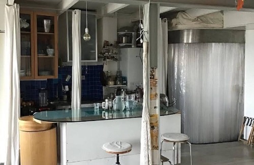 Montmartre Apartment | Paris Hilltop Montmartre, Artist Loft, breathtaking views, piano, yoga space.n