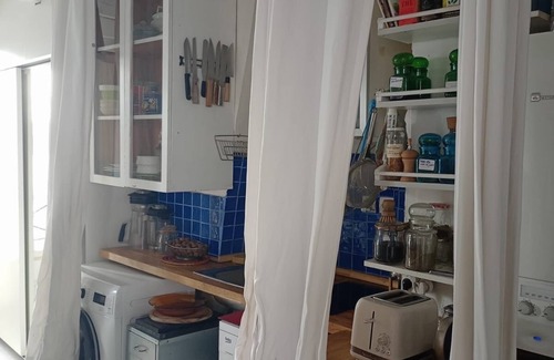 Montmartre Apartment | Paris Hilltop Montmartre, Artist Loft, breathtaking views, piano, yoga space.n
