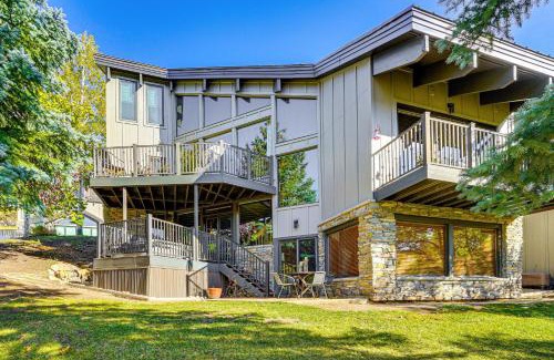 Deer Valley House | Park City Home Hot Tub, Sauna and Deck with Mtn Views