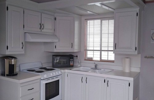 Birch Bay House | Park Model by creek and across street from beach.