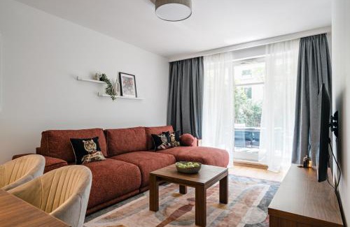 Sopot Apartment | Parkur Apartament z tarasem i parkingiem by Lion Apartments
