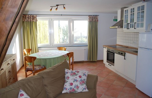 Moresnet-Chapelle Apartment | Part of an old manor with a large swimming pond at the border triangle B, NL, D
