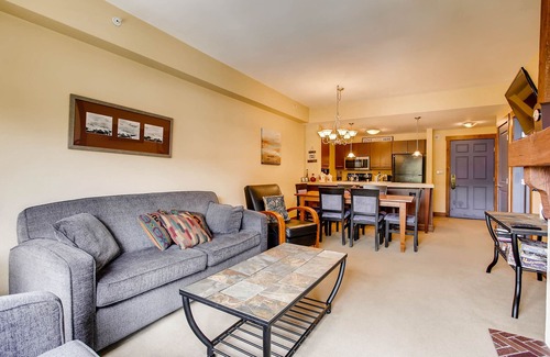 Copper Mountain Village Condo | Passage Point 1BR/1BA, Ski Slope Views, Walk to Lifts