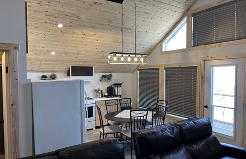 Mountain View Apartment | Payne Lake Wilderness Huts - Lakeview Suite