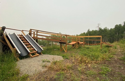 Mountain View Apartment | Payne Lake Wilderness Huts - Hotel Unit